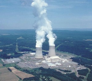 Nuclear power plant in Pennsylvania, United States.